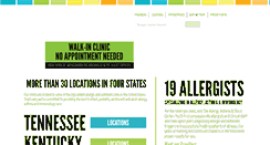 Desktop Screenshot of allergyasc.com